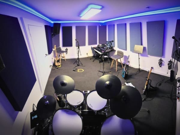 Interior view of the Drop studio